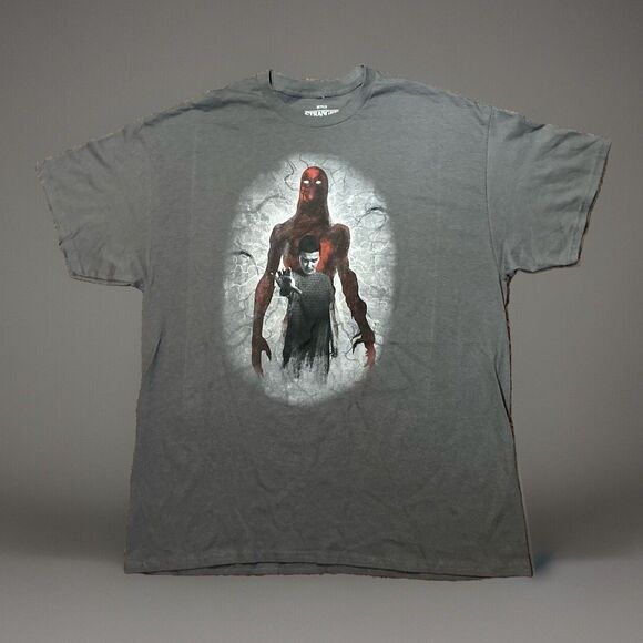 NWOT Stranger Things Red Vecna Over Eleven Grey Mens Size XL T Shirt - Picture 1 of 12